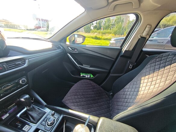 2015 Mazda 6 III (GJ) Рестайлинг, красный, 1450000 рублей - вид 19