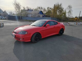 2002 Hyundai Tiburon II (GK), красный, 620000 рублей, вид 3
