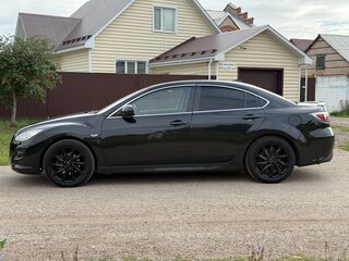 2012 Mazda 6 II (GH) Рестайлинг, чёрный, 700000 рублей, вид 4