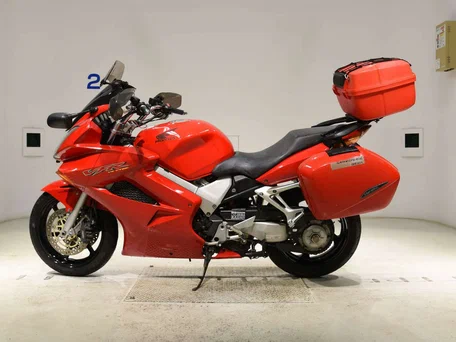 2002 Honda VFR 800, красный, 497000 рублей, вид 1