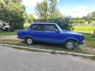 2001 Lada (ВАЗ) 2107, голубой, 90000 рублей, вид 2
