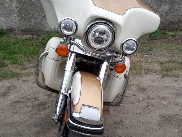 1995 Harley-Davidson Electra Glide, белый, 550000 рублей - вид 2