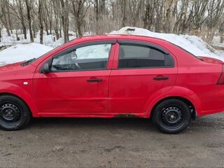 2007 Chevrolet Aveo I Рестайлинг, красный, 259750 рублей, вид 4