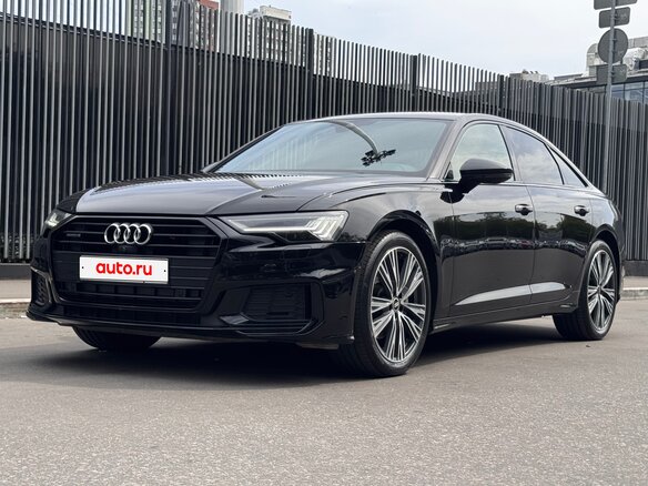 2021 Audi A6 45 TFSI V (C8), чёрный
