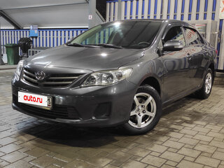 2012 Toyota Corolla X (E140, E150) Рестайлинг, серый, 999000 рублей, вид 2