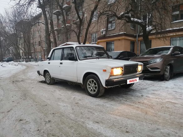2000 Lada (ВАЗ) 2107, белый, 120000 рублей - вид 15