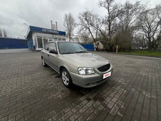 2007 Hyundai Accent ТагАЗ II, бежевый, 400000 рублей, вид 3