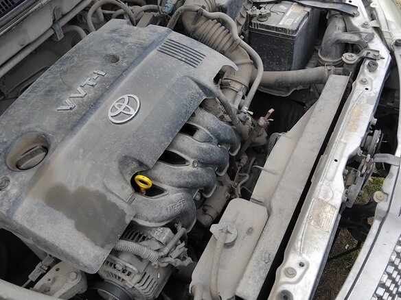 2006 Toyota Corolla Fielder IX (E120, E130) Рестайлинг, серый, 640000 рублей - вид 10