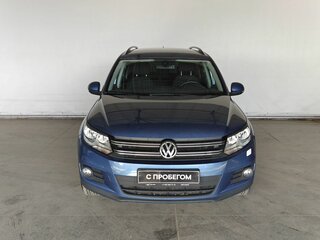 2013 Volkswagen Tiguan I Рестайлинг, синий, 1330000 рублей, вид 2