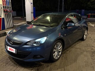 2013 Opel Astra GTC J Рестайлинг, голубой, 734000 рублей, вид 2