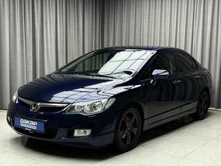 2008 Honda Civic VIII Рестайлинг, синий, 799000 рублей, вид 3