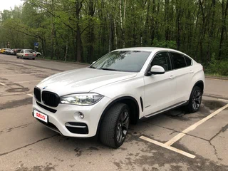 2016 BMW X6 35i II (F16), белый, 3000000 рублей, вид 1