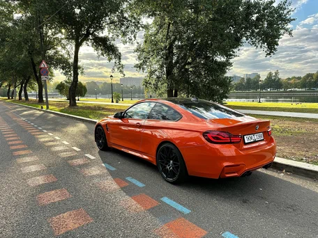 2019 BMW M4 Competition Package F82/F83 Рестайлинг, оранжевый, 5000000 рублей, вид 2