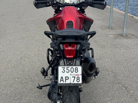 2014 Triumph Tiger Explorer, красный, 700000 рублей, вид 4