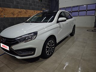 2023 Lada (ВАЗ) Vesta I Рестайлинг (NG), белый, 1350000 рублей, вид 1
