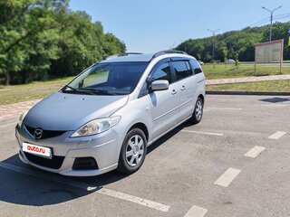 2007 Mazda 5 I (CR), серебристый, 660000 рублей, вид 2