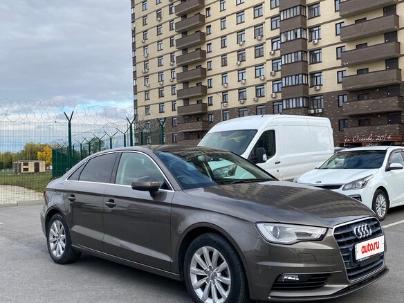 2015 Audi A3 III (8V), коричневый, 1650000 рублей