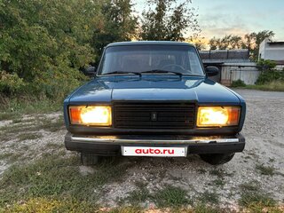 2008 Lada (ВАЗ) 2107, синий, 125000 рублей, вид 1