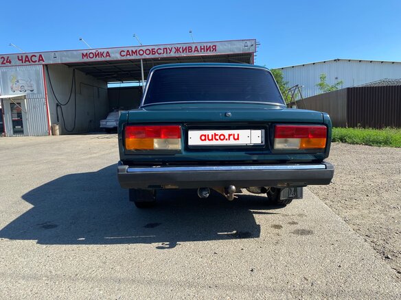 2003 Lada (ВАЗ) 2107, зелёный, 220000 рублей - вид 6