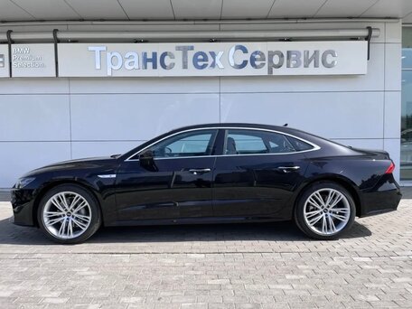 2026 Audi A7 L 45 TFSI II (4K), чёрный, 6430000 рублей, вид 5