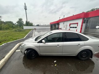 2008 Ford Focus II Рестайлинг, серебристый, 388000 рублей, вид 4