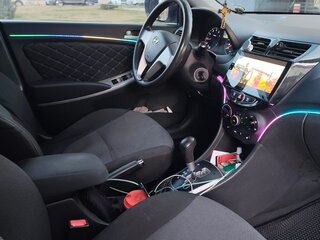 2011 Hyundai Solaris I, белый, 800000 рублей, вид 5