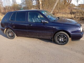 1997 Volkswagen Golf III, синий, 230000 рублей, вид 5