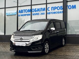 2014 Honda Stepwgn Spada IV Рестайлинг, чёрный, 1699000 рублей, вид 1