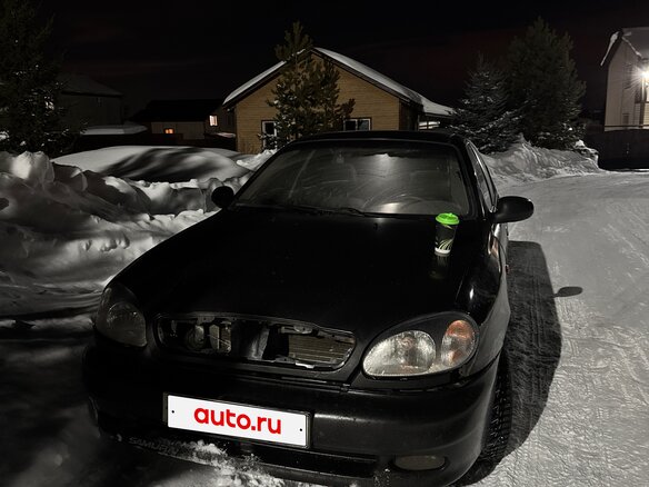 2007 Chevrolet Lanos I, чёрный