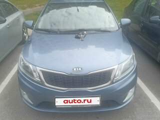 2012 Kia Rio 4-speed III, голубой, 600000 рублей, вид 2