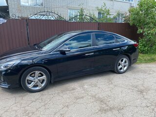 2017 Hyundai Sonata VII (LF) Рестайлинг, чёрный, 1480000 рублей, вид 4