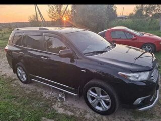 2013 Toyota Highlander II (XU40) Рестайлинг, чёрный, 2150000 рублей, вид 4