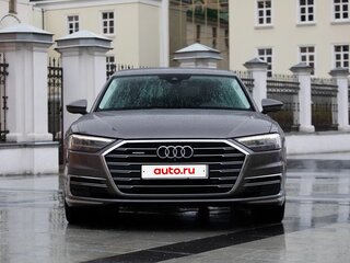 2018 Audi A8 Long 55 TFSI IV (D5), серый, 3950000 рублей, вид 1