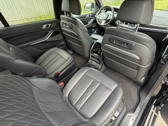 2019 BMW X7 40i I (G07), синий, 6530000 рублей - вид 14