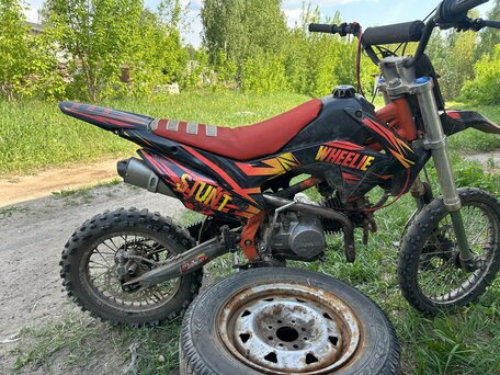 2024 BSE MX 125, оранжевый, 43000 рублей, вид 3