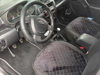 2012 Lada (ВАЗ) Granta I, серебристый, 365000 рублей, вид 5