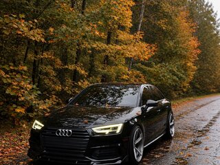 2018 Audi A4 V (B9), чёрный, 3100000 рублей, вид 1