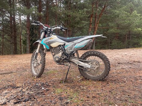 2025 FX moto YX300, серебристый, 140000 рублей, вид 3