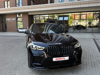 2021 BMW X6 40i III (G06), чёрный, 7250000 рублей, вид 3