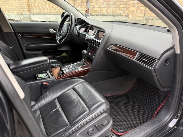 2008 Audi A6 III (C6), чёрный, 810000 рублей - вид 4