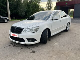 2012 Skoda Octavia RS II Рестайлинг, белый, 940000 рублей, вид 2
