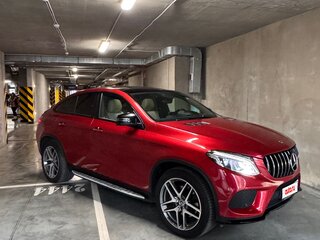 2019 Mercedes-Benz GLE Coupe 350 d I (C292), красный, 5190000 рублей, вид 1