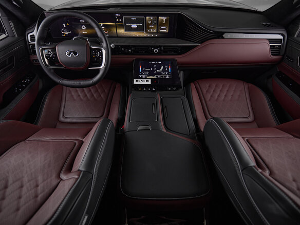 2024 Infiniti QX80 II, чёрный, 15350000 рублей - вид 30