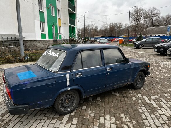 2007 Lada (ВАЗ) 2105, синий, 100000 рублей - вид 11