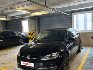 2020 Volkswagen Golf VII Рестайлинг, чёрный, 1730000 рублей, вид 3