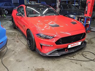 2019 Ford Mustang VI Рестайлинг, красный, 4500000 рублей, вид 4