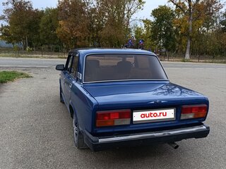 2003 Lada (ВАЗ) 2107, синий, 180000 рублей, вид 5