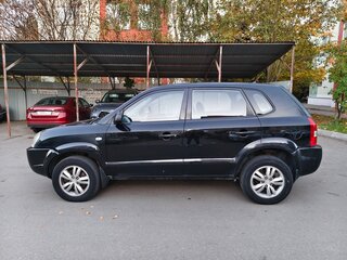 2008 Hyundai Tucson I, чёрный, 450000 рублей, вид 3