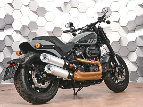 2022 Harley-Davidson Fat Bob, серый, 1899000 рублей - вид 6