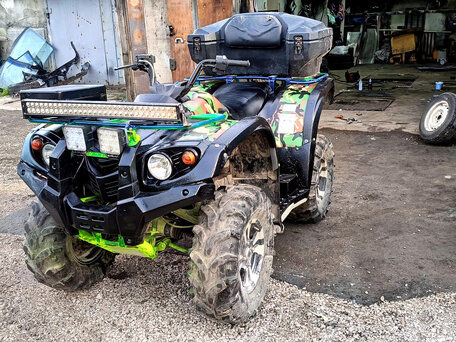 2011 Stels ATV-500, чёрный, 270000 рублей, вид 1